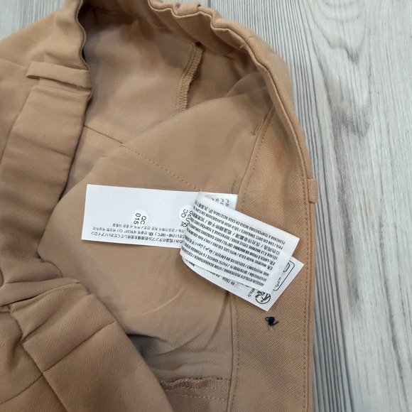 Abercrombie Pants 30/10S Brown Sloane Tailored Linen Trouser Pants 27" Inseam - Picture 8 of 12